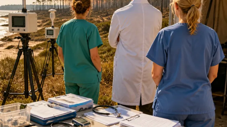 Après les incendies en Gironde et dans les Landes, plus de 3 000 médecins mobilisés pour mesurer l’impact sanitaire