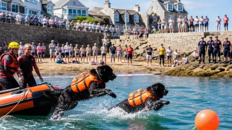 Au Croisic, les chiens sauveteurs à l’honneur pour la Fête de la mer le 15 août