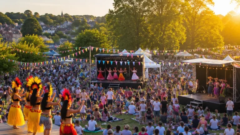 Au festival de Montoire, danses du monde et rencontres culturelles attirent un public nombreux