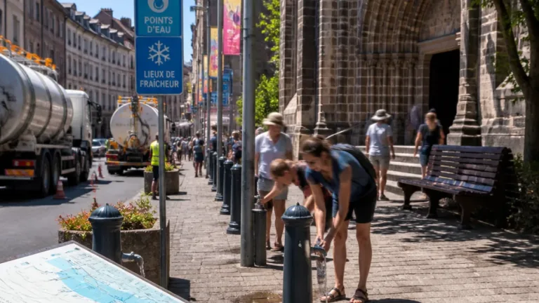 Aurillac : canicule et festival, comment la ville gère l'eau pour 200 000 visiteurs