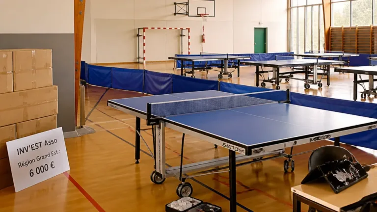 Bar-le-Duc : 6 000 € de la Région pour développer la section tennis de l’ASPTT