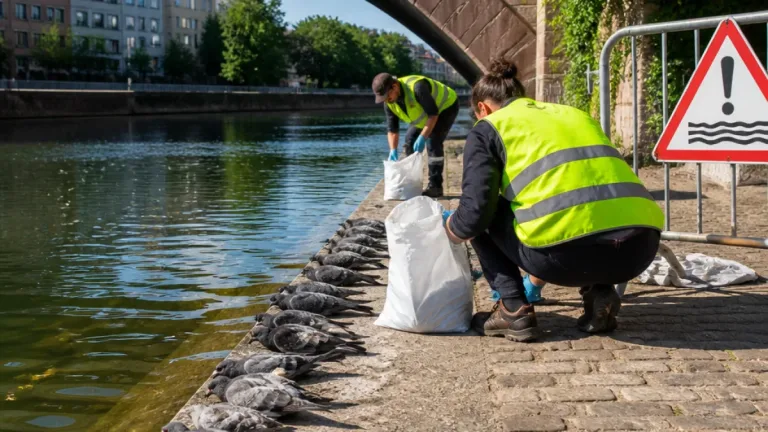 Belfort : une trentaine de pigeons morts retrouvés dans la Savoureuse, des analyses lancées