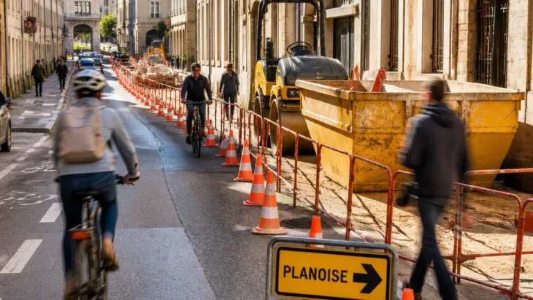 Besançon : la carte des travaux (17-21 août) et leurs conséquences pour la mobilité en ville