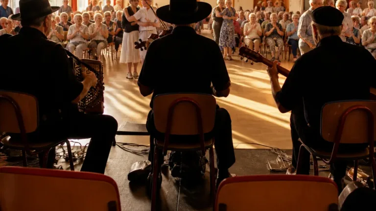 Blues en Loire : un bal cajun ravive les souvenirs et la danse à l’Ehpad du Cosac