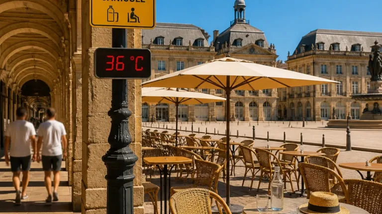 Bordeaux : vigilance jaune, canicule attendue et consignes pour la journée du 11 août