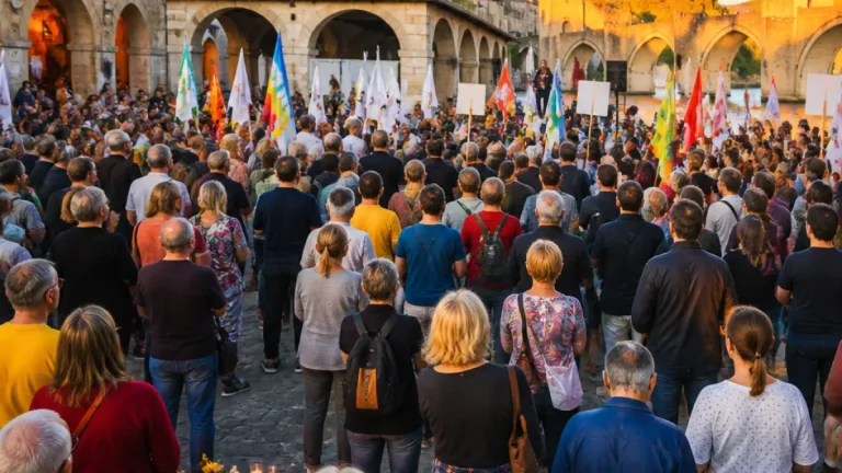 Cahors : appel à rassemblement place François-Mitterrand pour la journée de la paix