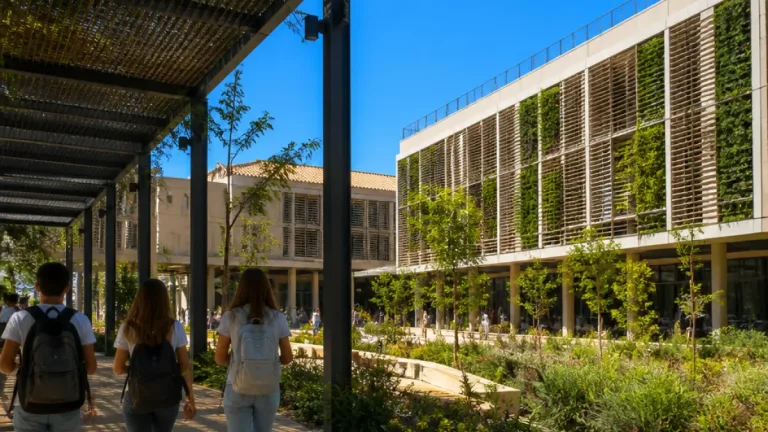 Cahors : le lycée Clément-Marot inauguré comme modèle d’adaptation aux canicules