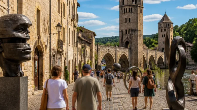 Cahors : Marc Petit transforme le cœur historique en musée à ciel ouvert jusqu’au 20 septembre