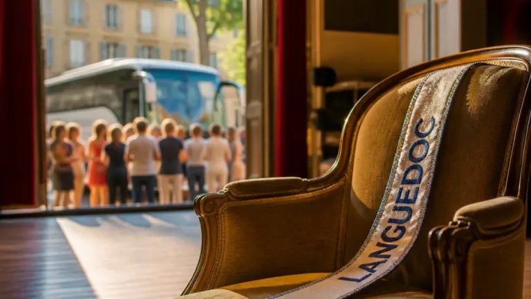 Candice Gauch, première Lozérienne sacrée Miss Languedoc, se prépare pour Miss France