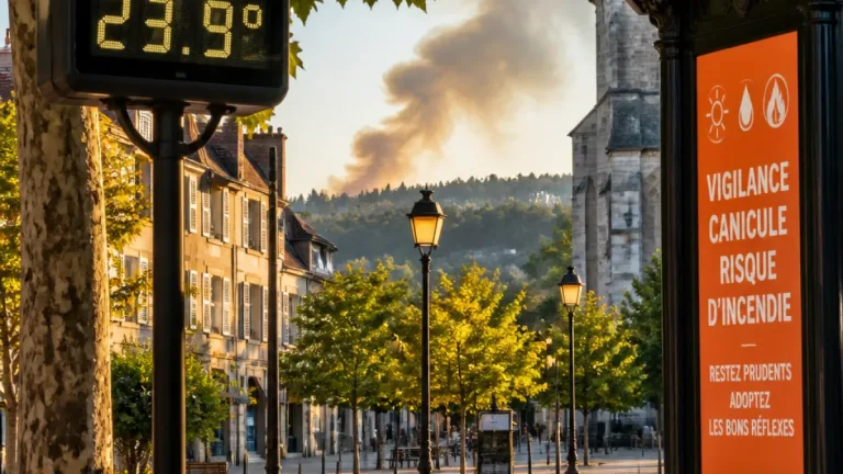 Canicule à Bourges : nuits étouffantes, vigilance orange et risques d'incendie