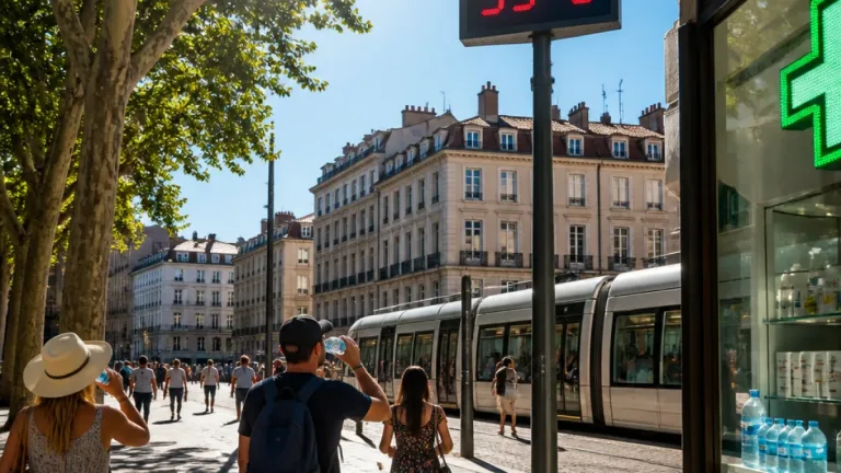 Canicule attendue à Lyon : journées très chaudes et conseils pratiques pour 10 août