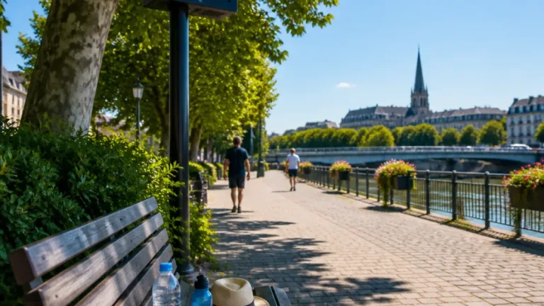 Canicule attendue à Melun : jusqu'à 37 °C cet après‑midi, prudence recommandée