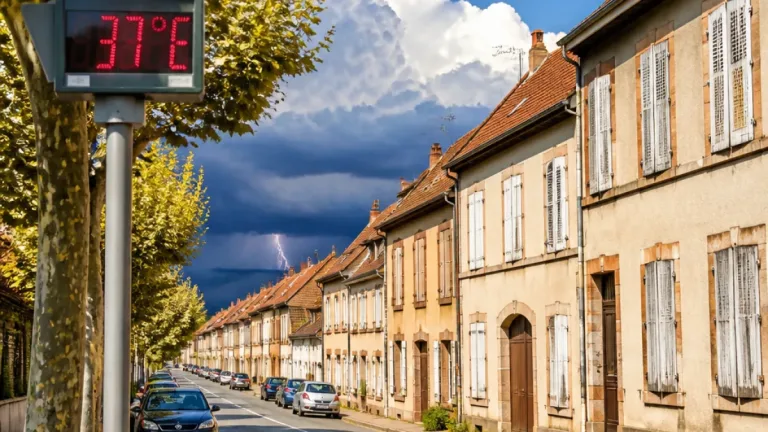 Canicule dans le Bas-Rhin : des orages attendus ce week‑end, un possible répit en début de semaine