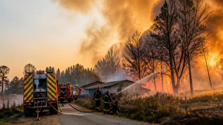 Canicule et sécheresse : la Vienne sous pression, plusieurs feux mobilisent les pompiers ce week‑end