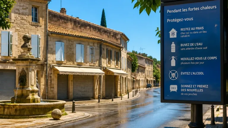 Canicule : jusqu’à 39 °C attendus dans le Gard rhodanien, les recommandations sanitaires