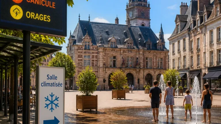 Canicule : l’Allier en orange, le Puy‑de‑Dôme placé en vigilance jaune ce lundi 10 août