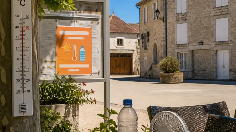 Canicule : la Haute‑Marne maintenue en vigilance orange, recommandations sanitaires renforcées