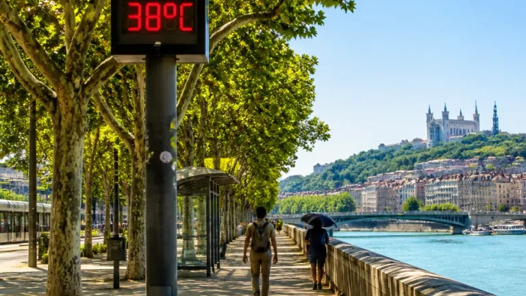 Canicule : le Rhône et trois autres départements d’Auvergne-Rhône-Alpes placés en vigilance orange