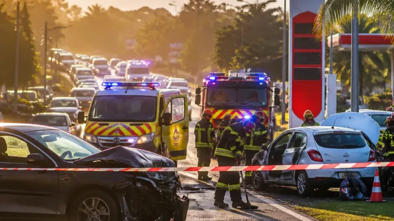 Cayenne : deux accidents graves ce matin à Cayenne et Matoury, la circulation perturbée