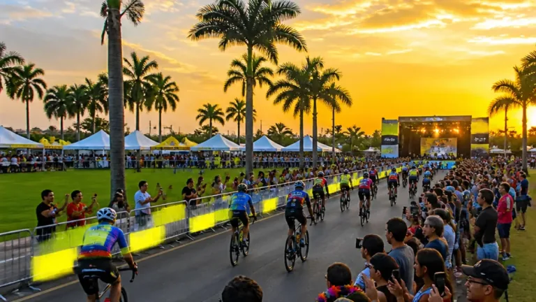 Cayenne en fête pour l'arrivée de la première étape du Tour de Guyane
