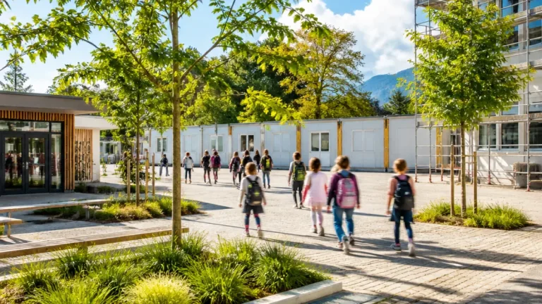 Chambéry : rentrée 2026 dans des écoles rénovées, végétalisées et plus performantes
