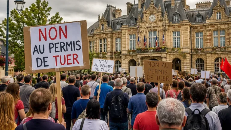 Charleville-Mézières : une centaine de manifestants contre la « présomption de légitime défense »