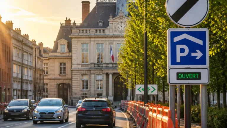 Chartres : allégement de la circulation boulevard Chasles, l’accès au parking de l’Hôtel de Ville rétabli