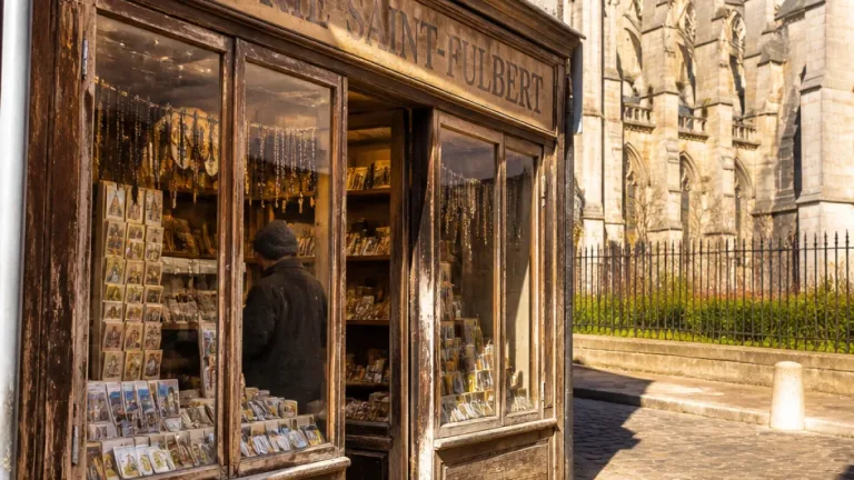 Chartres : la Galerie Saint‑Fulbert, un commerce familial qui veille sur les souvenirs de la cathédrale