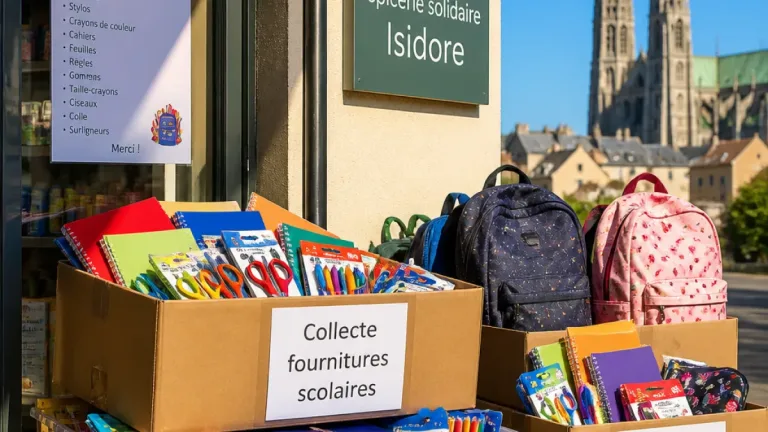 Chartres : une association de Jouy lance une grande collecte de fournitures pour la rentrée
