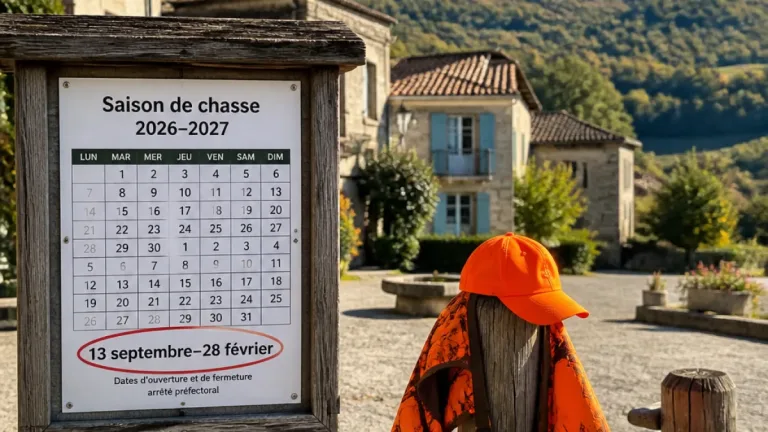 Chasse en Ardèche : la saison 2026‑2027 débute le 13 septembre, fermeture le 28 février