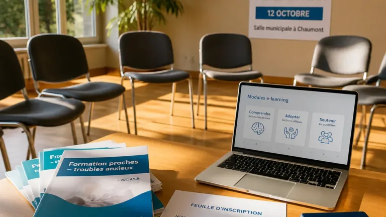 Chaumont : formation gratuite pour aider les proches de personnes souffrant de troubles anxieux
