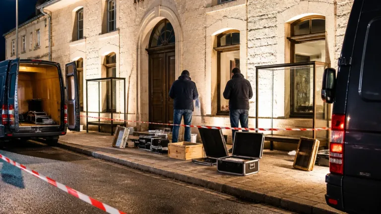 Cinq hommes écroués à Lyon, les enquêteurs vérifient un lien avec le cambriolage du musée Jacques Chirac à Sarran