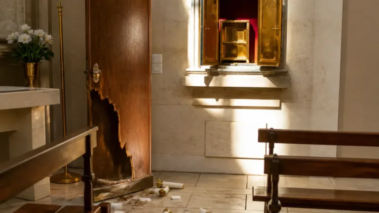 Cinquième église profanée en un mois en Indre‑et‑Loire : inquiétude à Joué‑lès‑Tours