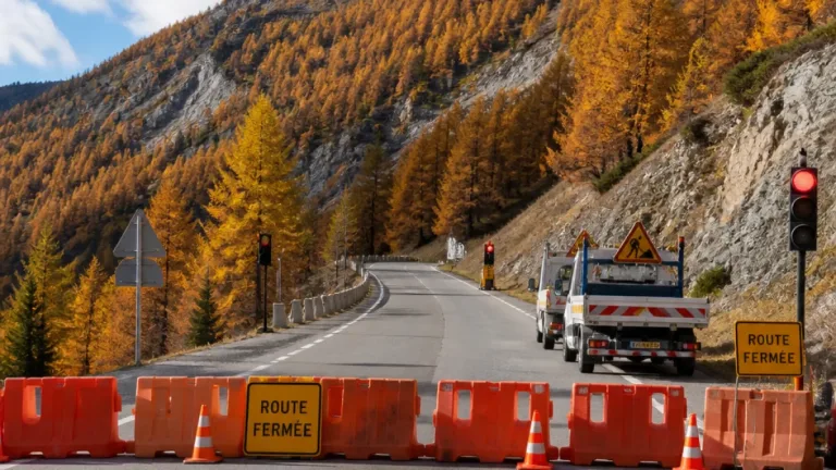 Col d’Allos : la route entre Val d’Allos et l’Ubaye fermée 24 h/24 du 22 au 30 octobre