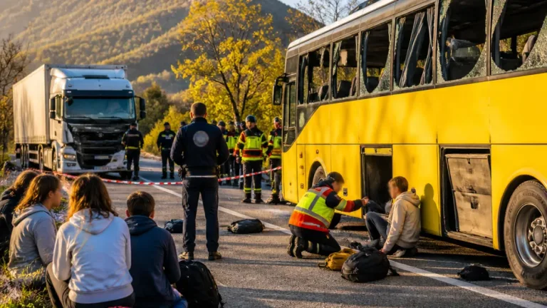 Collision d’un car scolaire à Saillans : le chauffeur du poids lourd jugé le 29 septembre