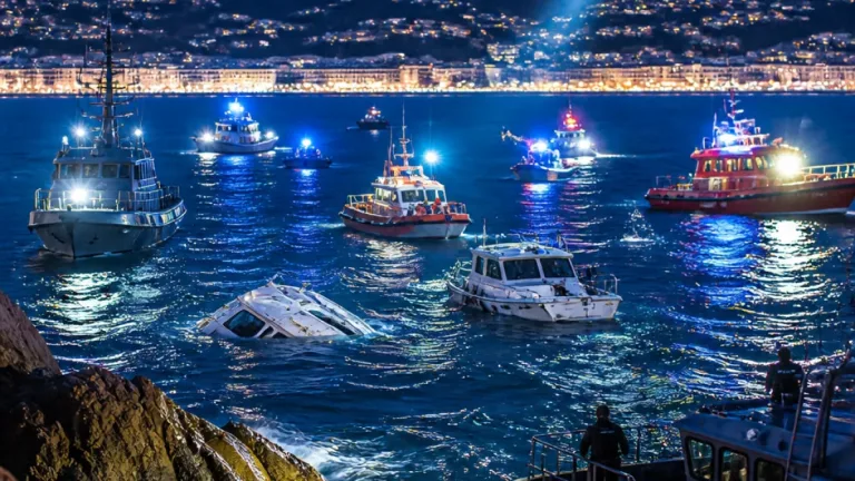 Collision nocturne en baie de Cannes : dix blessés, une personne portée disparue après l’arrêt des recherches