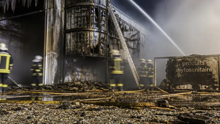Condamné à de la prison ferme pour avoir provoqué par mégot l’incendie d’un silo à La Jard