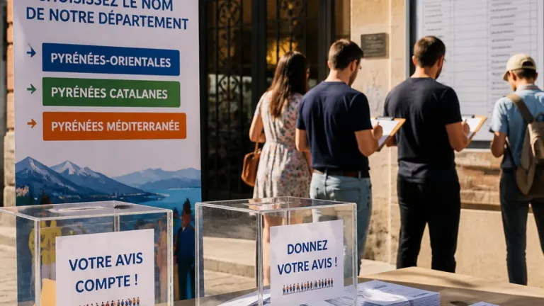Consultation sur le nom du département : la participation dépasse légèrement 10 % avant le dépouillement
