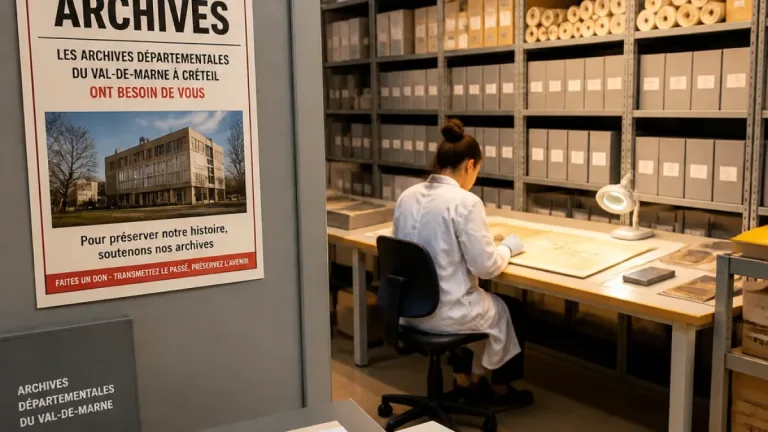 Créteil : les Archives départementales ouvrent leurs coulisses pendant les Journées du Patrimoine 2026