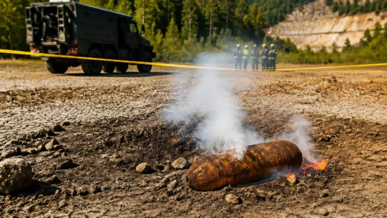 Dans les Vosges, une grenade de la Seconde Guerre mondiale amorcée par la chaleur s’est déclenchée