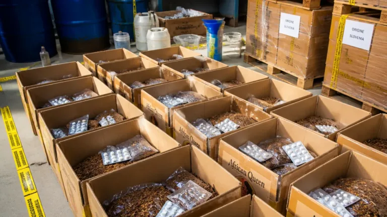Démantèlement dans le Pays de Gex : un atelier clandestin de tabac mis au jour après une saisie significative