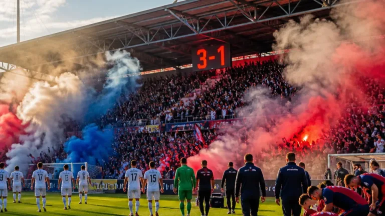 Derby à Ornano : Rouen mené 3-1 à la mi-temps après un doublé de Gnanduillet