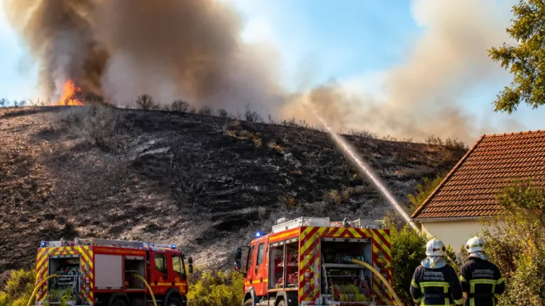 Deux feux de végétation ravagent près de cinq hectares en Haute‑Vienne, sans victimes