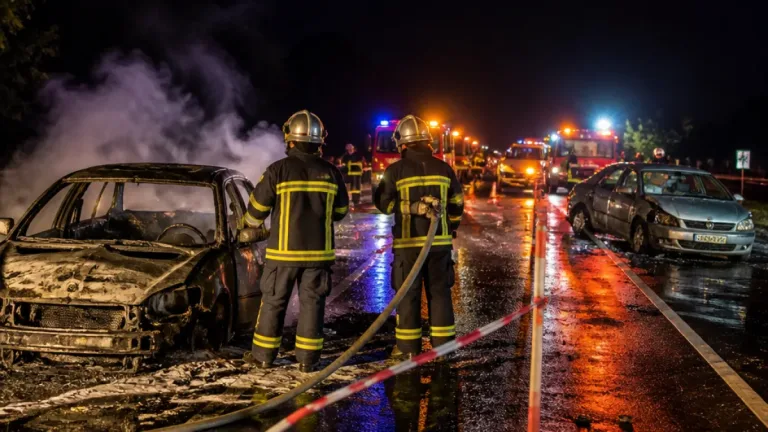 Deux hommes blessés, dont un grièvement, après une collision à Tortezais