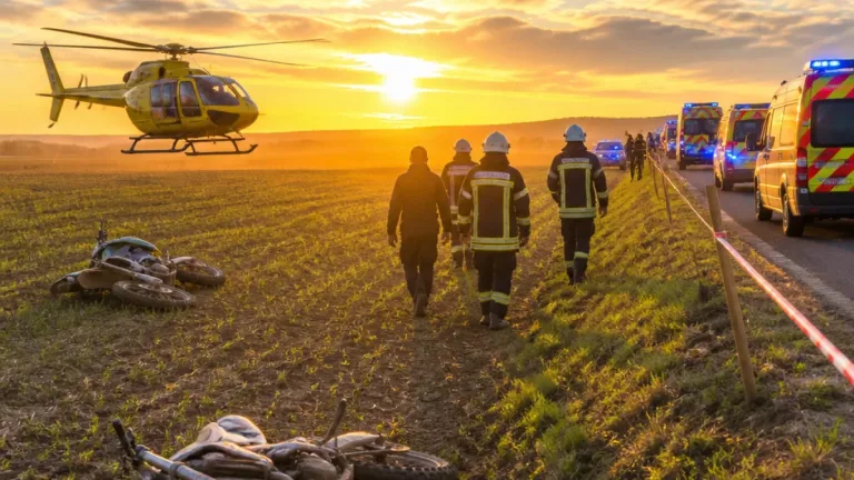 Deux jeunes grièvement blessés après un accident de motocross à Beauchery-Saint-Martin