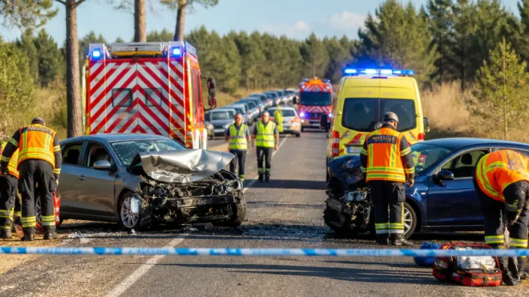Deux morts après une collision frontale sur la RD 42 à Pontonx-sur-l’Adour