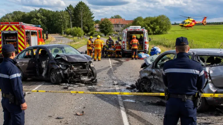 Deux personnes tuées et plusieurs blessés graves après une collision sur la RD 519 en Isère