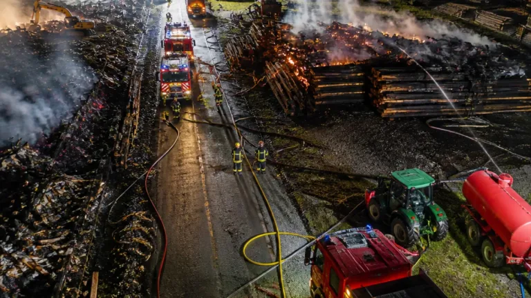 Deux scieries de l'Eure ravagées : près de 230 pompiers mobilisés et d'importants dégâts