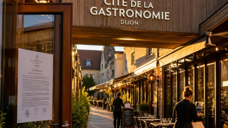 Dijon : plusieurs entités du Village de la Cité de la gastronomie placées en redressement judiciaire