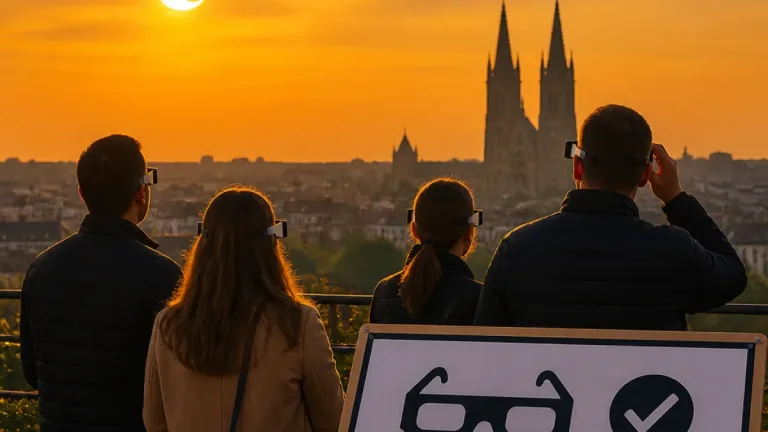 Éclipse solaire du 12 août : la Marne verra jusqu’à 89 % du Soleil masqué, précautions obligatoires